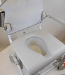 Toaletní a sprchová židle typ Swift MOBIL 160