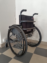 Aktivní vozík s pevným rámem ONE - grafit / šedý