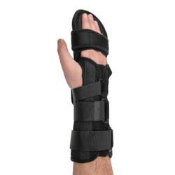UNI HAND Qmed Fixační ortéza na zápěstí s podporou prstů